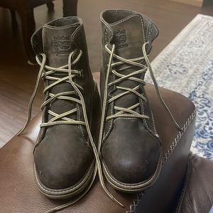 Timberland Pro Women's 6 in. Hightower Alloy Toe Waterproof Work Boot